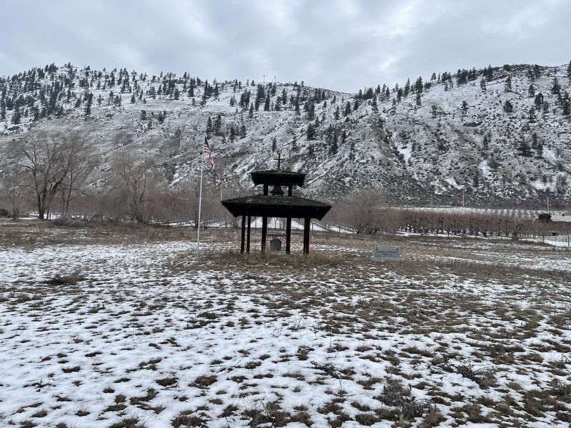 Old Okanogan Mission Marker image. Click for full size.