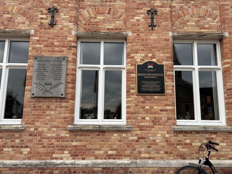 Passenchendaele Memorial image. Click for full size.