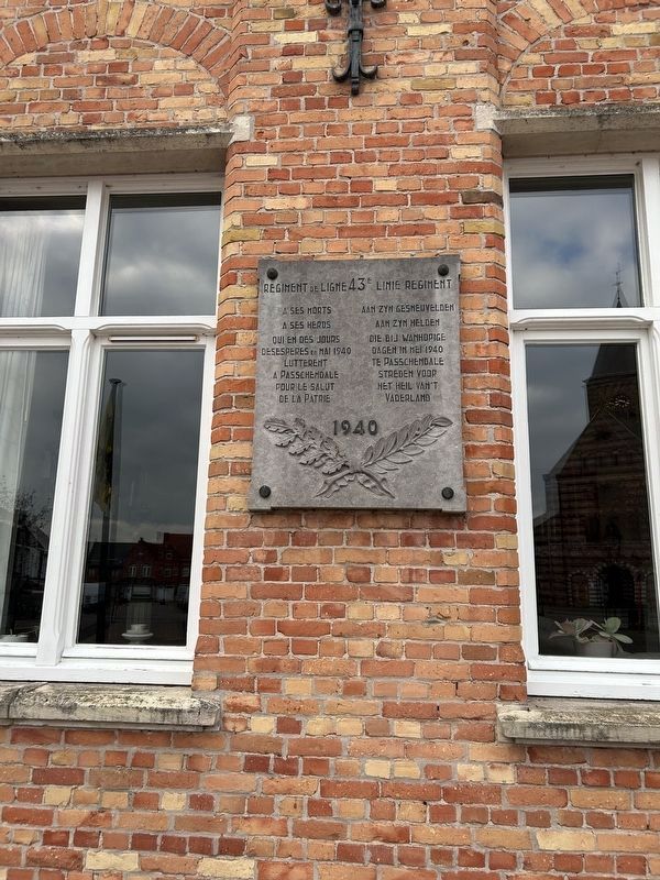 REGIMENT DE LIGNE 4.3F LINIE REGIMENT Marker image. Click for full size.