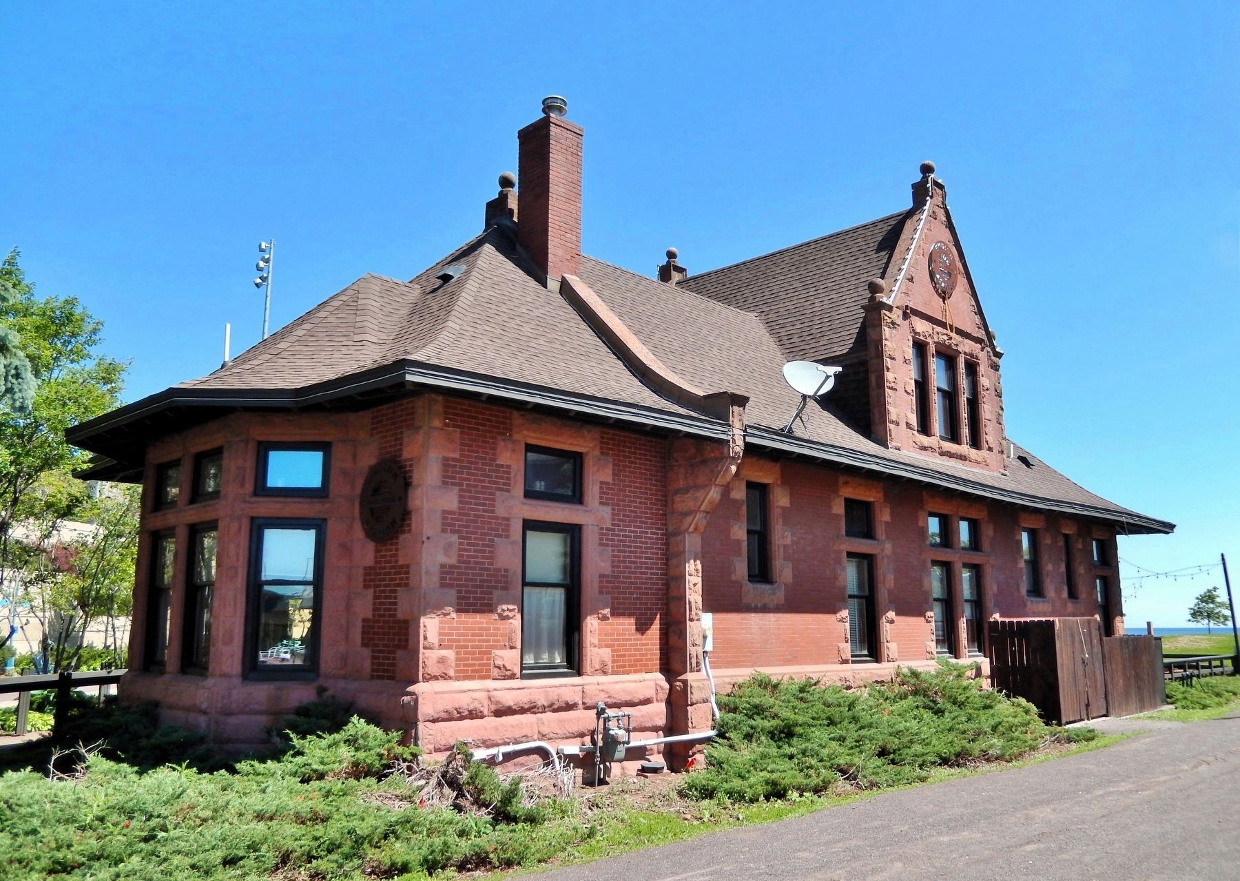 Endion Station (<i>southwest elevation</i>) image. Click for full size.