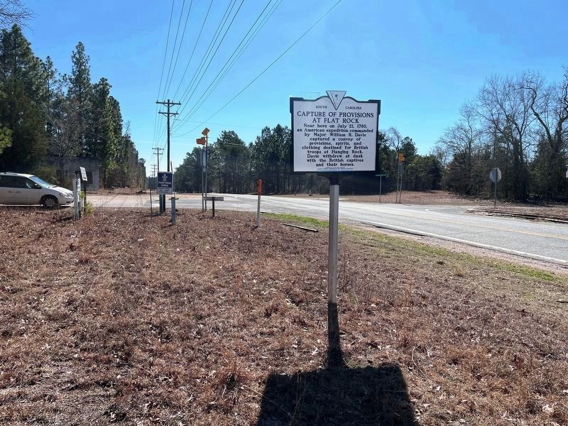 Beaver Creek Skirmish / Capture of Provisions at Flat Rock Marker image. Click for full size.