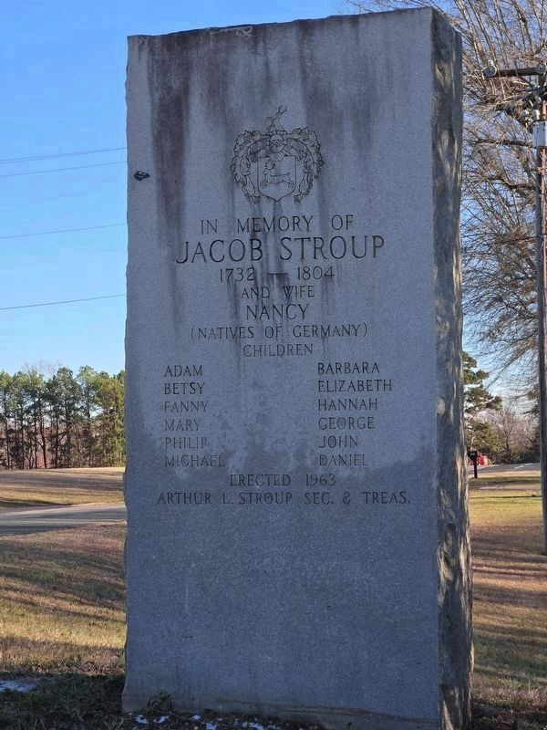 Nearby Stroupe Family Memorial. Click for full size. Nearby Stroupe Family Memorial image. Click for full size.