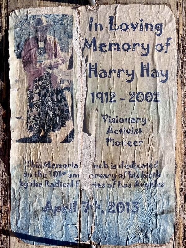 Temporary Memorial - 2013. Click for full size. Temporary Memorial - 2013 image. Click for full size.