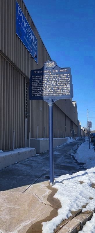 Bryden Horse Shoe Works image. Click for full size.