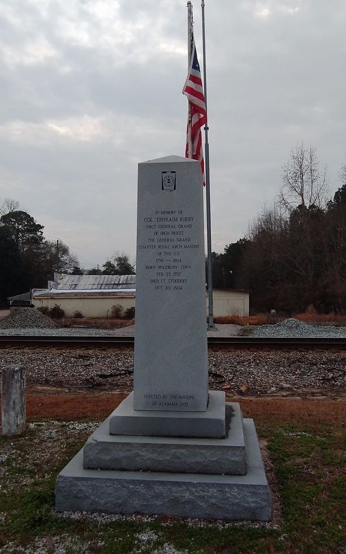 In Memory of Col. Ephraim Kirby west facing side of marker. Click for full size. In Memory of Col. Ephraim Kirby west facing side of marker image. Click for full size.