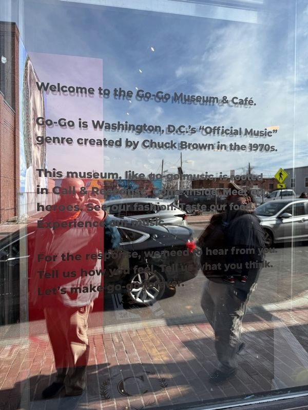 Welcome to the Go-Go Museum & Caf้. Marker. Click for full size. Welcome to the Go-Go Museum & Caf้. Marker image. Click for full size.