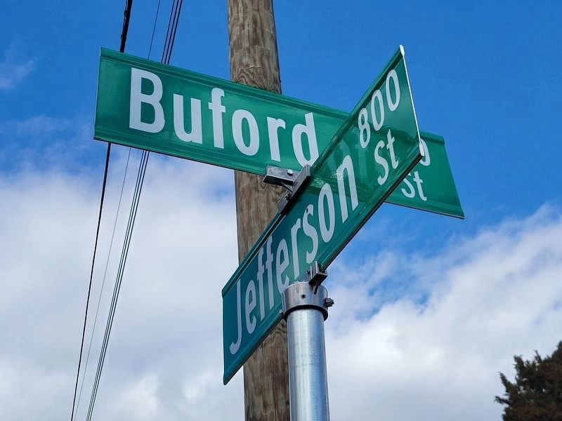 Buford Street. Click for full size. Buford Street image. Click for full size.