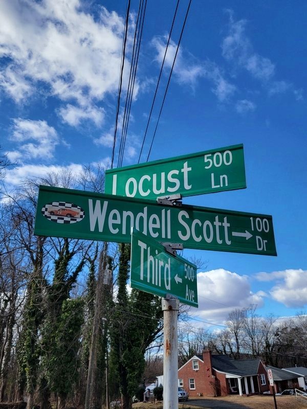 Wendell Scott Drive image. Click for full size.