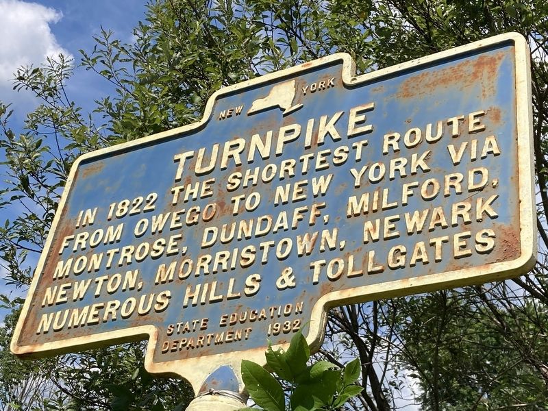 Turnpike Marker image. Click for full size.