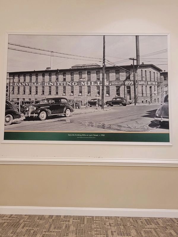 Danville Knitting Mill. Click for full size. Danville Knitting Mill image. Click for full size.