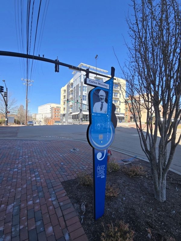 Carlos Moseley / Peter Cooper Marker at intersection of West Main St. and Daniel Morgan Ave. image. Click for full size.