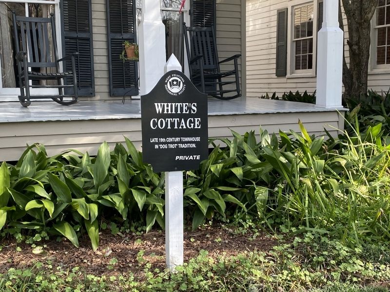 White's Cottage Marker. Click for full size. White's Cottage Marker image. Click for full size.