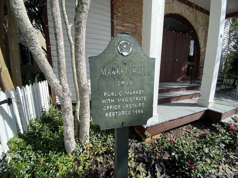 Market Hall Marker. Click for full size. Market Hall Marker image. Click for full size.