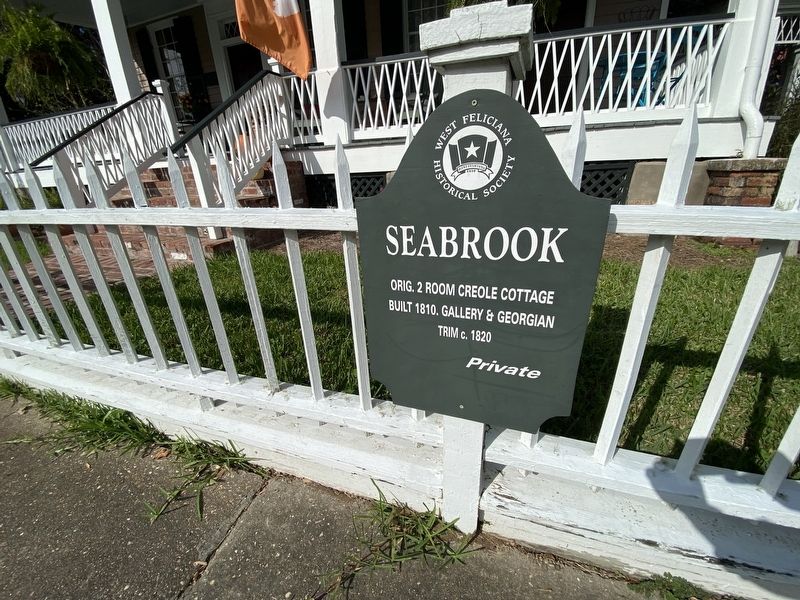 Seabrook Marker image. Click for full size.
