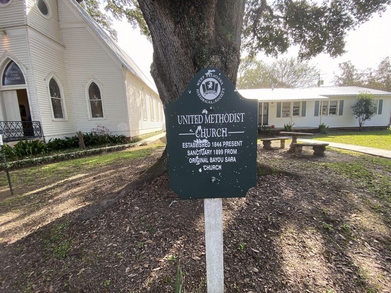 United Methodist Church Marker. Click for full size. United Methodist Church Marker image. Click for full size.