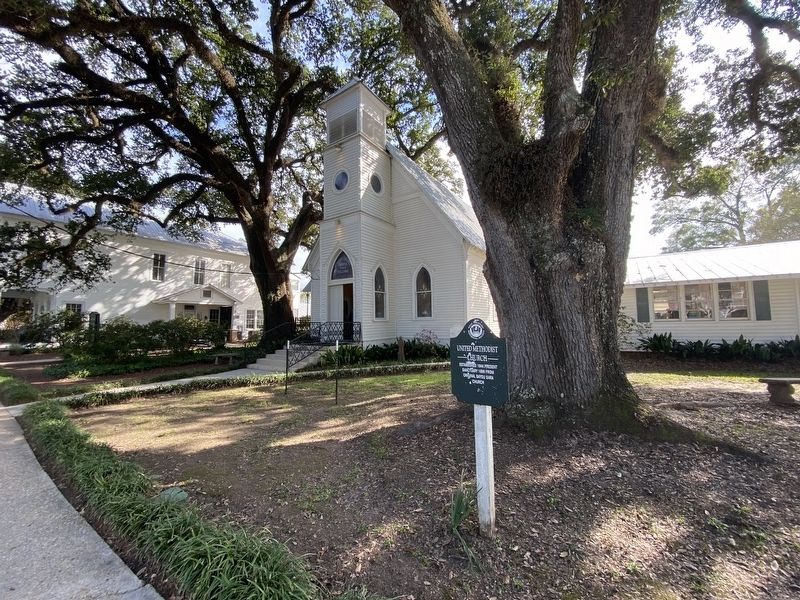 United Methodist Church Marker. Click for full size. United Methodist Church Marker image. Click for full size.