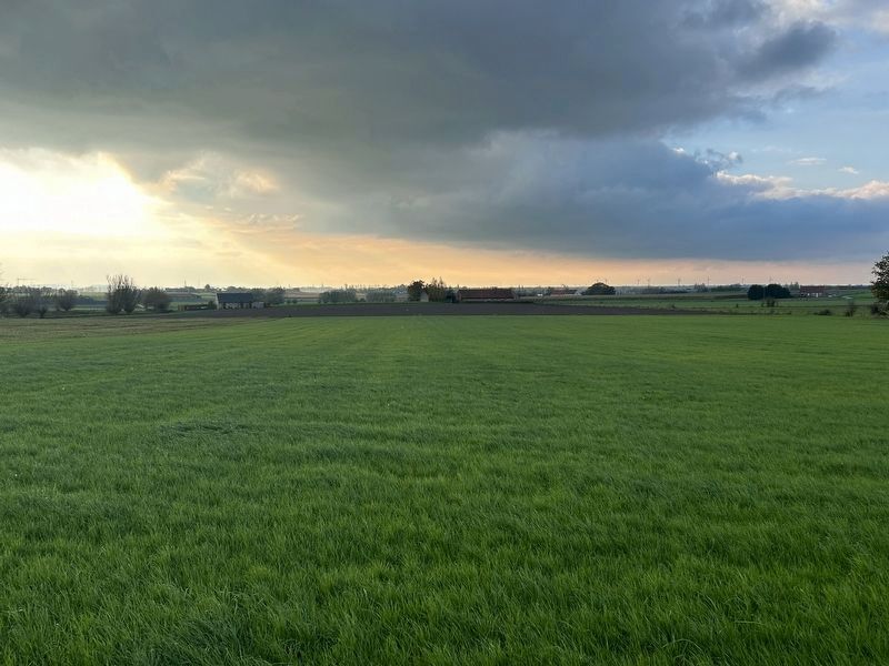 View Towards Ypres From Marker. Click for full size. View Towards Ypres From Marker image. Click for full size.