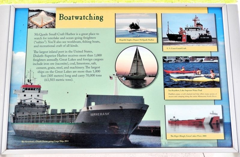 Boatwatching Marker. Click for full size. Boatwatching Marker image. Click for full size.