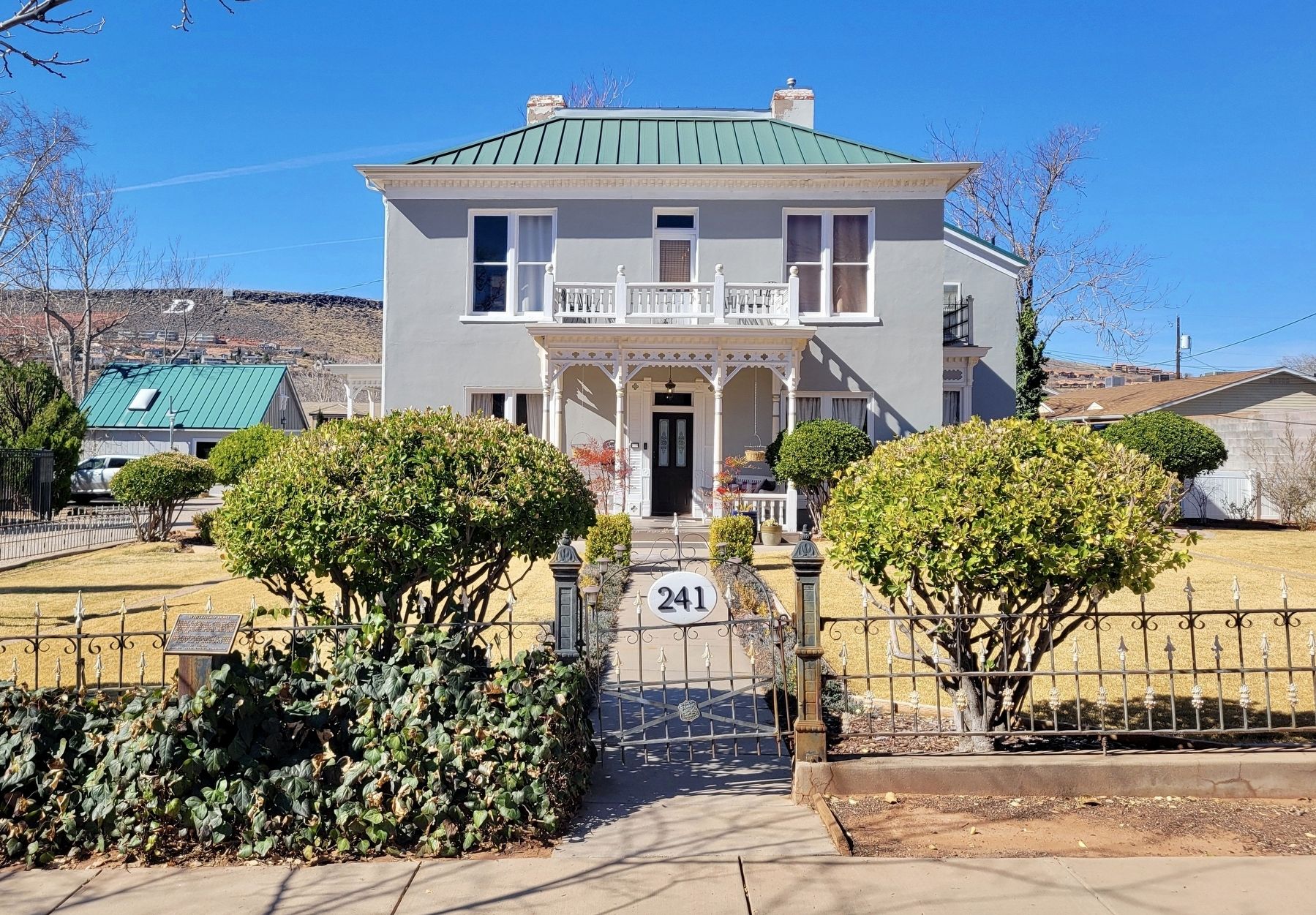 Whitehead Home and Marker image. Click for full size.