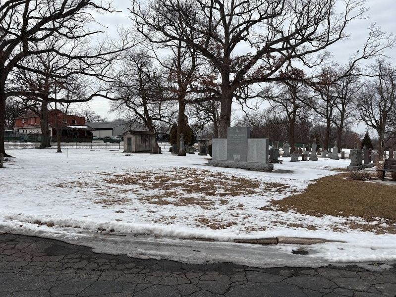 Lithuanian National Cemetery Marker. Click for full size. Lithuanian National Cemetery Marker image. Click for full size.