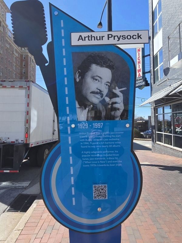 Arthur Prysock Marker (updated) image. Click for full size.