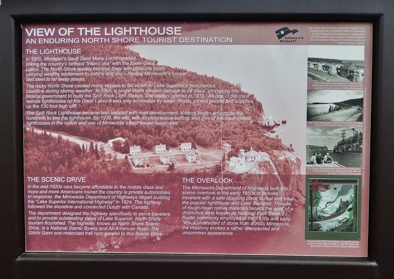 View of the Lighthouse Marker. Click for full size. View of the Lighthouse Marker image. Click for full size.