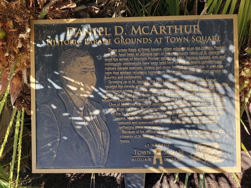 Daniel D. McArthur Marker image. Click for full size.