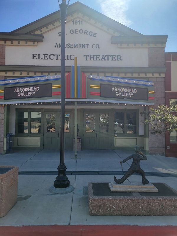 The Electric Theatre Marker image. Click for full size.
