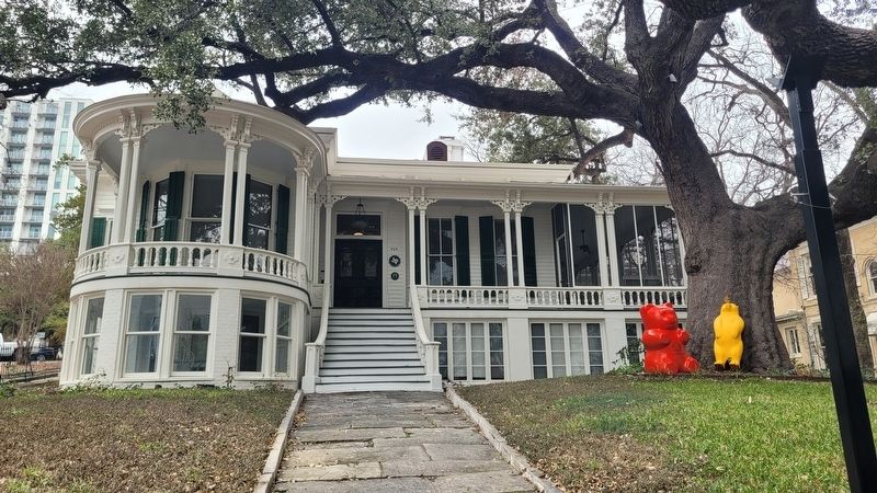 The Eugene Bremond House. Click for full size. The Eugene Bremond House image. Click for full size.