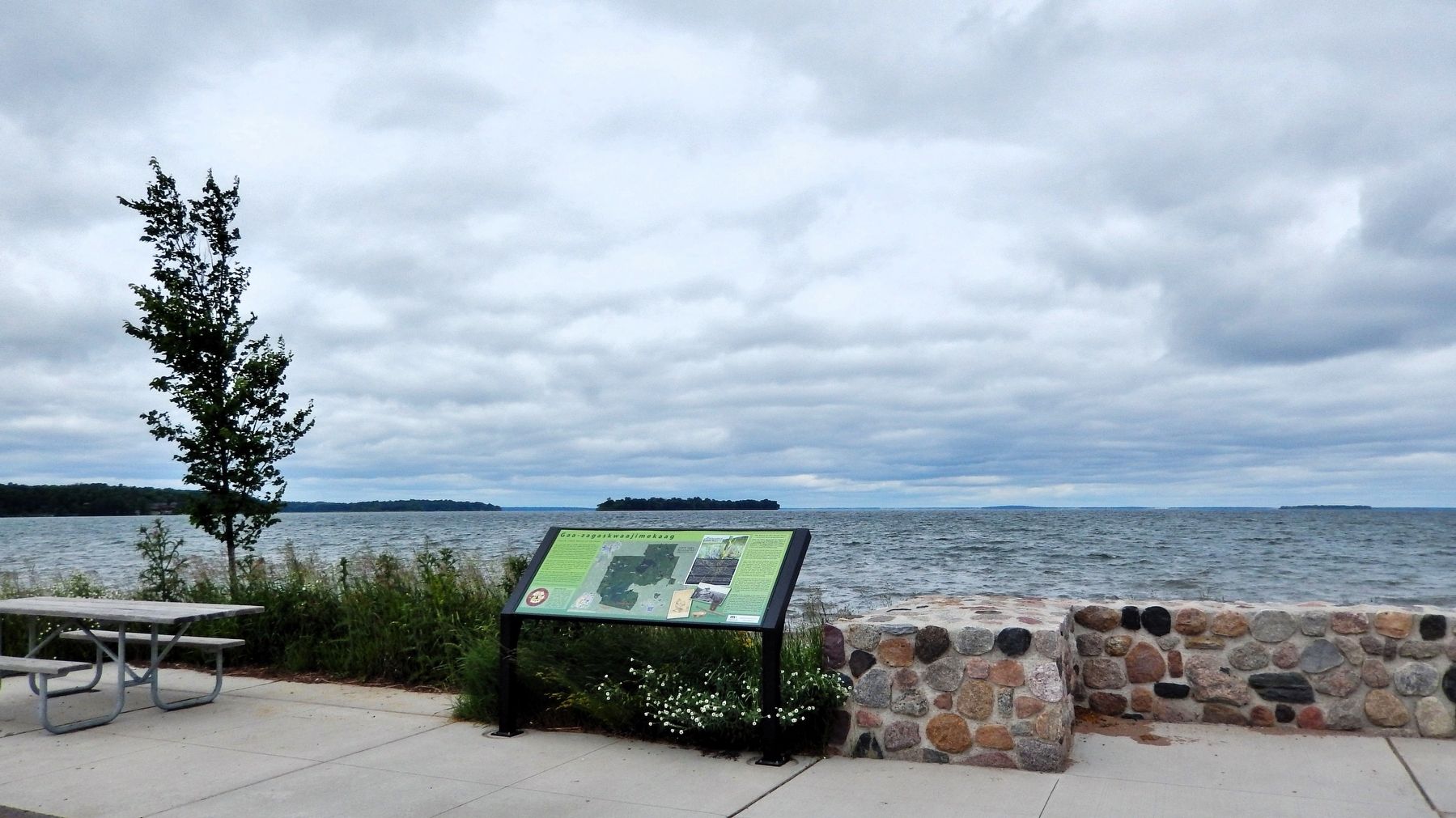 Gaa-zagaskwaajimekaag Marker image. Click for full size.