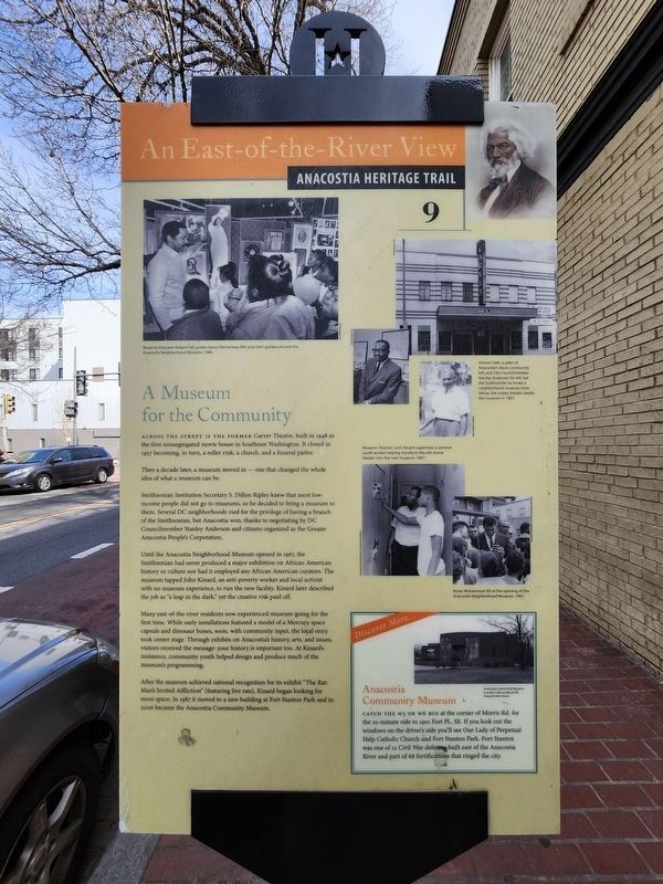 A Museum for the Community Marker. Click for full size. A Museum for the Community Marker image. Click for full size.
