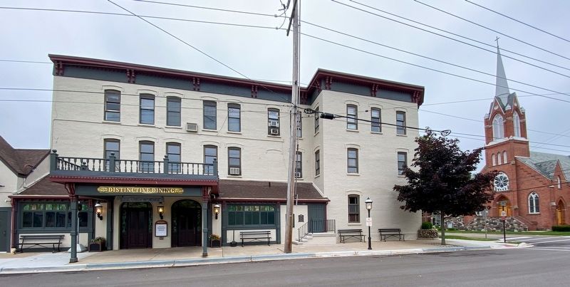 The Royal Hotel/The Schuler Hotel Marker. Click for full size. The Royal Hotel/The Schuler Hotel Marker image. Click for full size.