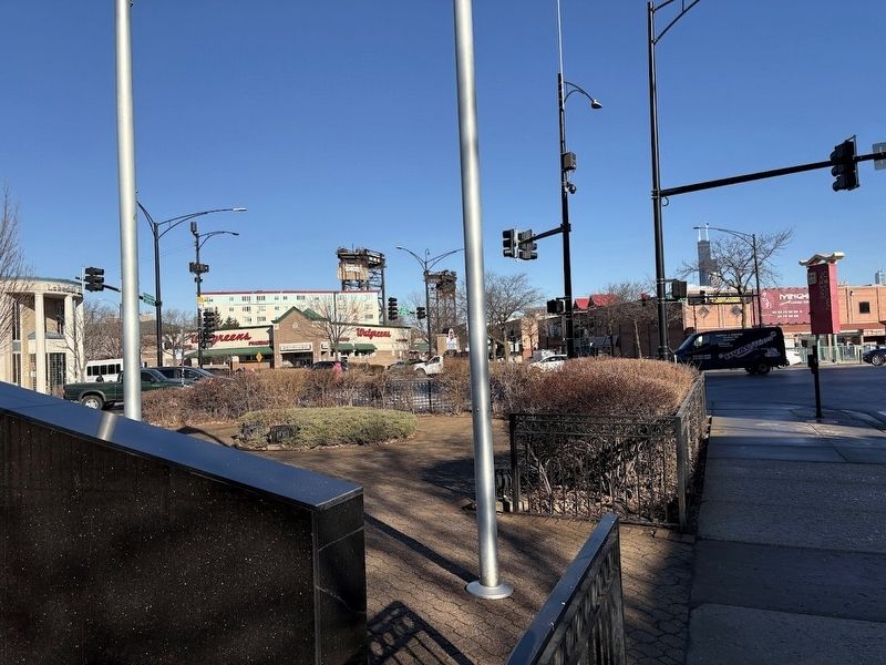 Chinese American Veterans Memorial image. Click for full size.