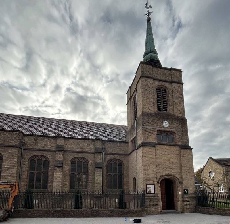 St. George’s Memorial Church and Marker. Click for full size. St. George’s Memorial Church and Marker image. Click for full size.