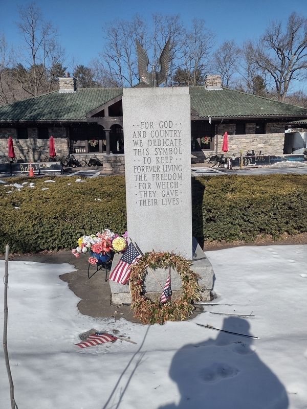 Chappaqua Veterans Memorial. Click for full size. Chappaqua Veterans Memorial image. Click for full size.