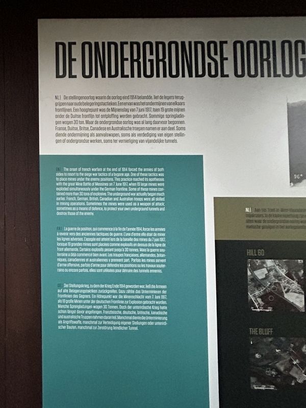 De Ondergrondse Oorlog Marker image. Click for full size.