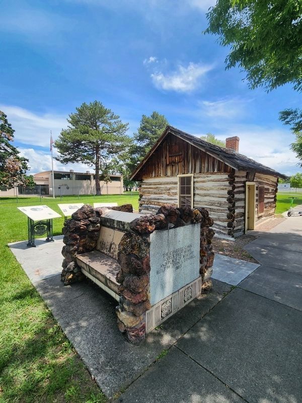 The O'Farrell Cabin Marker image. Click for full size.
