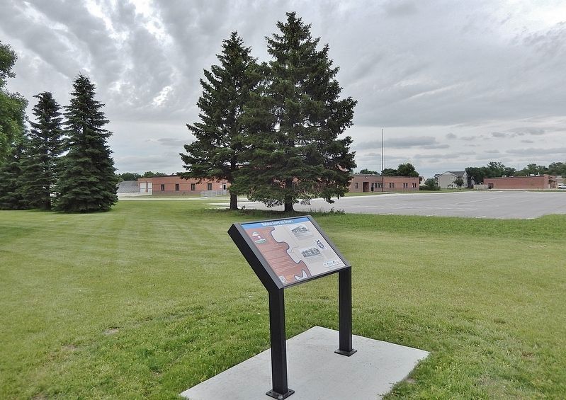 National Guard and Armory Marker. Click for full size. National Guard and Armory Marker image. Click for full size.