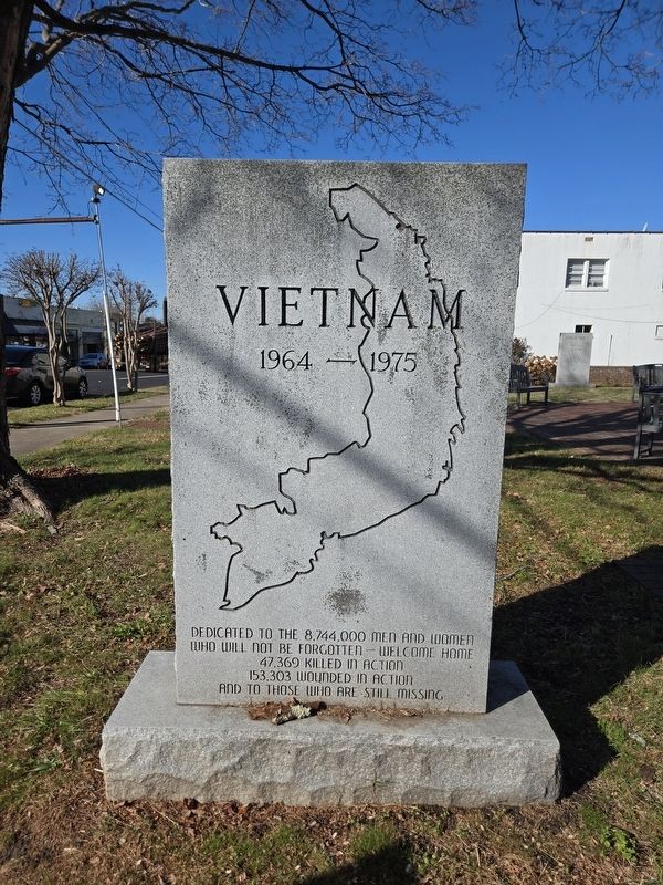 Keysville Vietnam Memorial Marker. Click for full size. Keysville Vietnam Memorial Marker image. Click for full size.