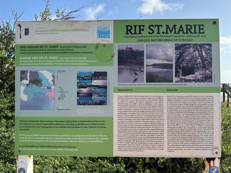 Rif St.Marie Marker image. Click for full size.