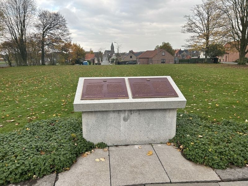 The Battle of Passchendaele Marker image. Click for full size.