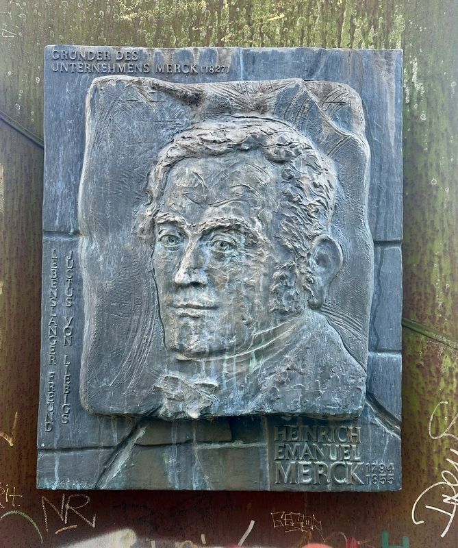 Heinrich Emanuel Merck Marker image. Click for full size.