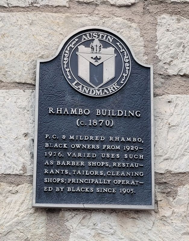 Rhambo Building Marker image. Click for full size.
