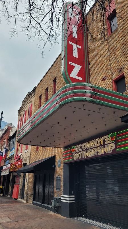 The Ritz Theater and Marker image. Click for full size.