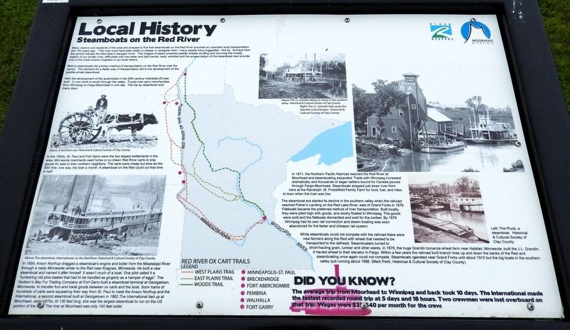 Local History Marker image. Click for full size.