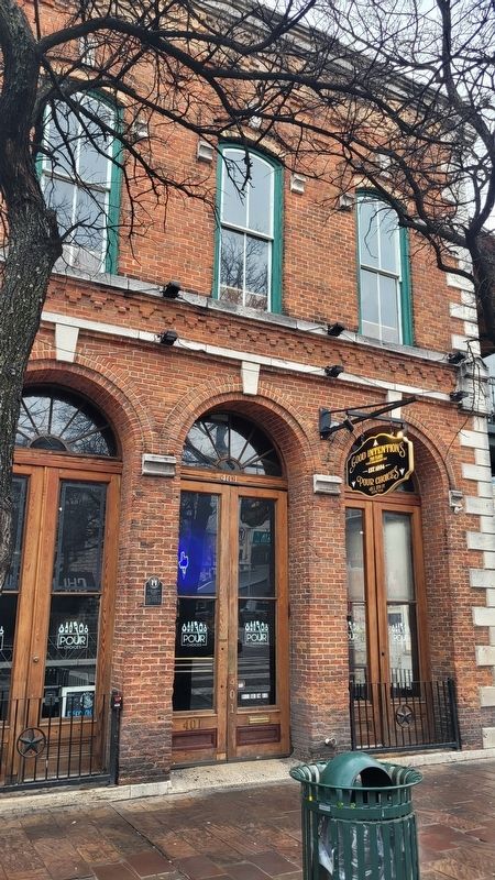 The Cotton Exchange Building and Marker. Click for full size. The Cotton Exchange Building and Marker image. Click for full size.
