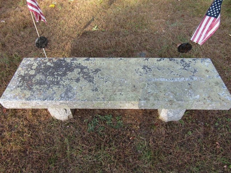 Veterans Bench. Click for full size. Veterans Bench image. Click for full size.