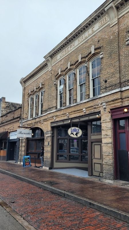 Nalle Building and Marker. Click for full size. Nalle Building and Marker image. Click for full size.