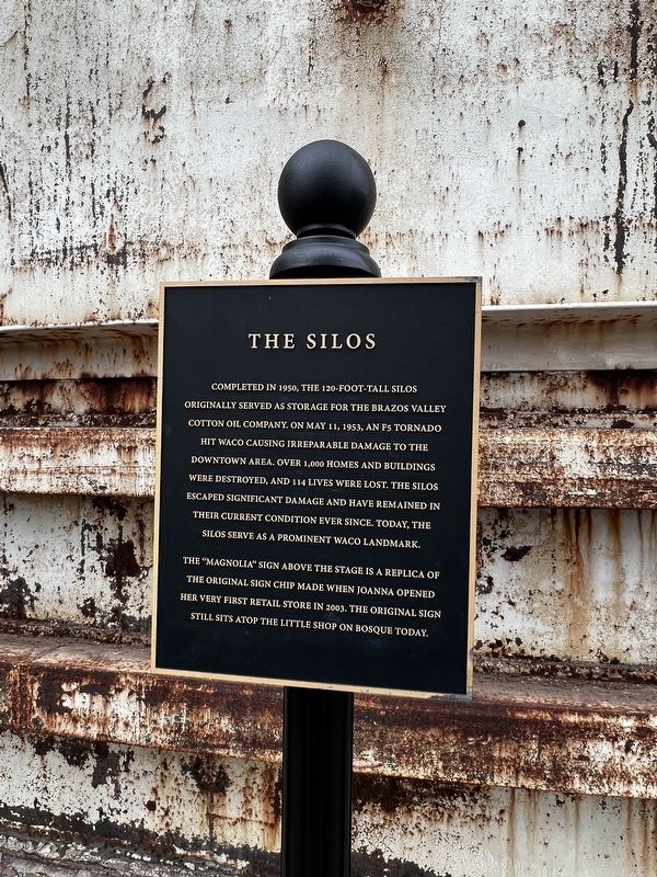 The Silos Marker. Click for full size. The Silos Marker image. Click for full size.