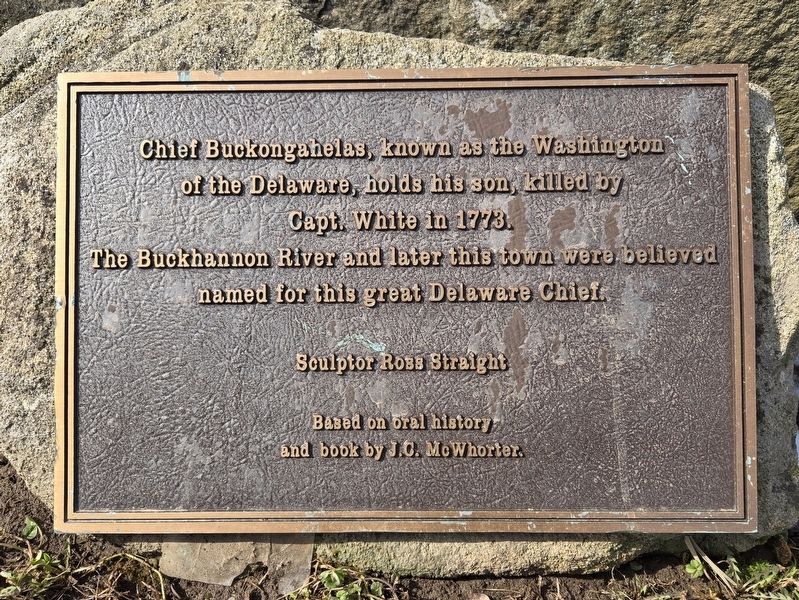 Chief Buckongahelas Marker. Click for full size. Chief Buckongahelas Marker image. Click for full size.